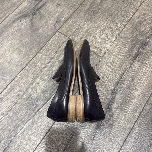 • Everlane • Women’s The Modern Loafer Leather Almond Toe Black 8.5 - Picture 5 of 6
